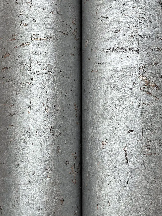 Ronald Redding Caldera Cork - Steel Wallpaper | Buy Online Ronald Redding Caldera Cork wallpaper, color Steel, SKU GRL88369