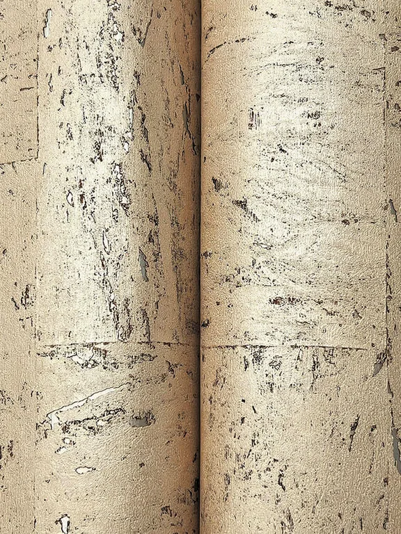 Ronald Redding Caldera Cork wallpaper, color Whitewash, SKU GRL88371
