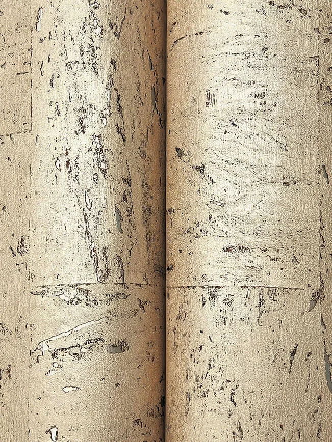 Ronald Redding Caldera Cork - Whitewash Wallpaper | Buy Online Ronald Redding Caldera Cork wallpaper, color Whitewash, SKU GRL88371