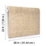 Ronald Redding Caldera Cork - Whitewash Wallpaper | Buy Online Ronald Redding Caldera Cork wallpaper, color Whitewash, SKU GRL88371
