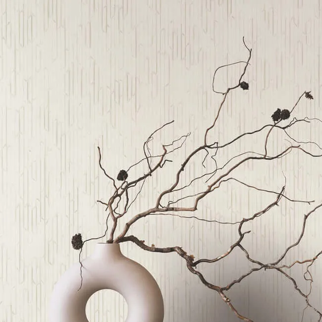 Ronald Redding Calliope - Pearl Trax Wallpaper | Buy Online Ronald Redding Calliope wallpaper, color Pearl Trax, SKU RRD7614N
