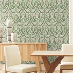 Ronald Redding Calluna - Linen Metallic Wallpaper | Buy Online Ronald Redding Calluna wallpaper, color Linen Metallic, SKU AC9144