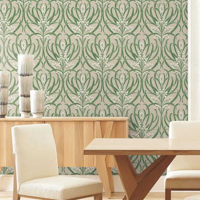Ronald Redding Calluna - Linen Metallic Wallpaper | Buy Online Ronald Redding Calluna wallpaper, color Linen Metallic, SKU AC9144