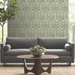 Ronald Redding Calluna - Linen Metallic Wallpaper | Buy Online Ronald Redding Calluna wallpaper, color Linen Metallic, SKU AC9144