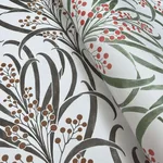 Ronald Redding Calluna - White & Berry Metallic Wallpaper | Buy Online Ronald Redding Calluna wallpaper, color White & Berry Metallic, SKU AC9141