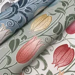 Ronald Redding Canterbury Bells - Sage Wallpaper | Buy Online Ronald Redding Canterbury Bells wallpaper, color Sage, SKU AC9202