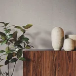 Ronald Redding Check Paperweave wallpaper, color Ash, SKU YGL7040