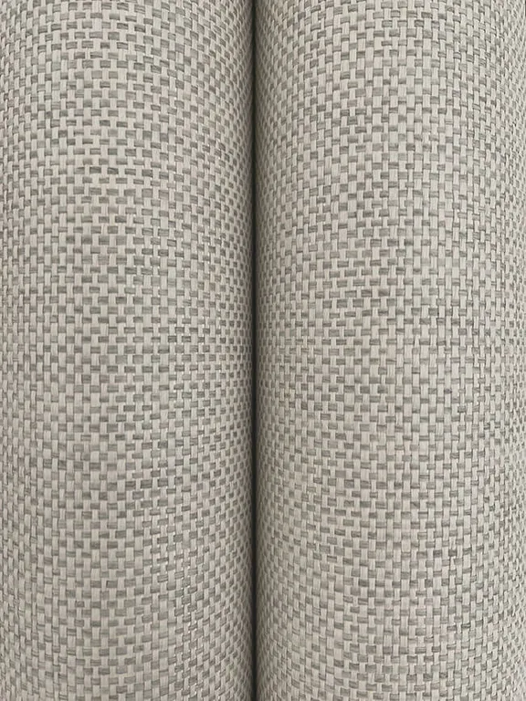 Ronald Redding Check Paperweave wallpaper, color Ash, SKU YGL7040