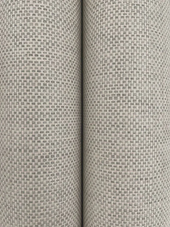 Ronald Redding Check Paperweave wallpaper, color Ash, SKU YGL7040
