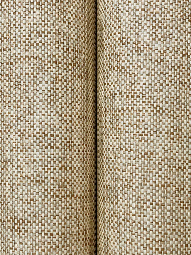 Ronald Redding Check Paperweave - Brindle Wallpaper | Buy Online Ronald Redding Check Paperweave wallpaper, color Brindle, SKU YGL7090