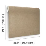 Ronald Redding Check Paperweave - Brindle Wallpaper | Buy Online Ronald Redding Check Paperweave wallpaper, color Brindle, SKU YGL7090
