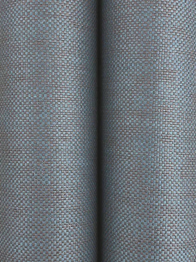 Ronald Redding Check Paperweave - Brown / Blue Wallpaper | Buy Online Ronald Redding Check Paperweave wallpaper, color Brown / Blue, SKU YGL7056