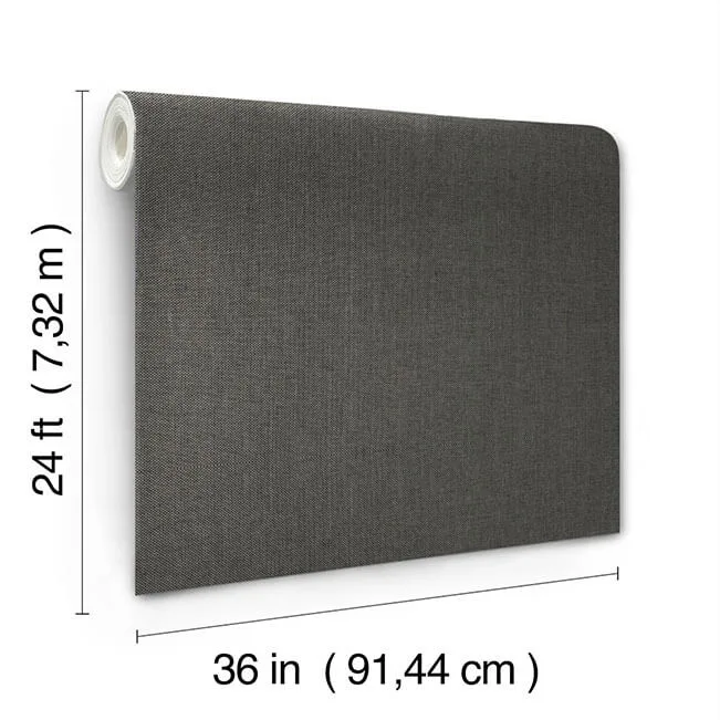 Ronald Redding Check Paperweave - Graphite Wallpaper | Buy Online Ronald Redding Check Paperweave wallpaper, color Graphite, SKU YGL7078