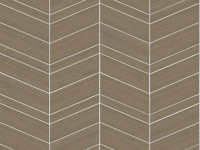 Ronald Redding Chevron Abaca wallpaper, color Cinnamon, SKU YGL7024