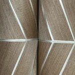 Ronald Redding Chevron Abaca - Cinnamon Wallpaper | Buy Online Ronald Redding Chevron Abaca wallpaper, color Cinnamon, SKU YGL7024