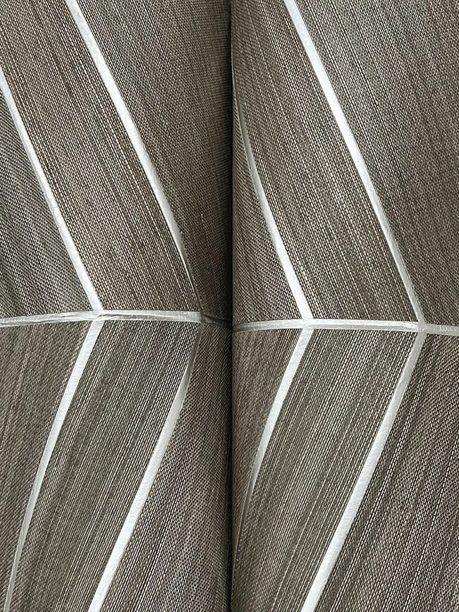 Ronald Redding Chevron Abaca - Portabella Wallpaper | Buy Online Ronald Redding Chevron Abaca wallpaper, color Portabella, SKU YGL7035