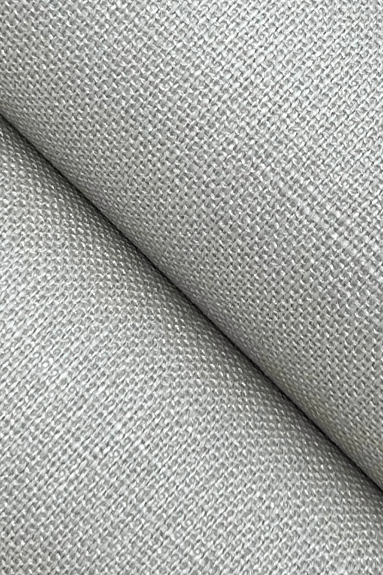 Ronald Redding Classic Linen wallpaper, color Grey, SKU GV0229