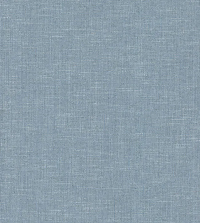 Ronald Redding Combed Linen wallpaper, color Cornflower Blue, SKU YGL7060