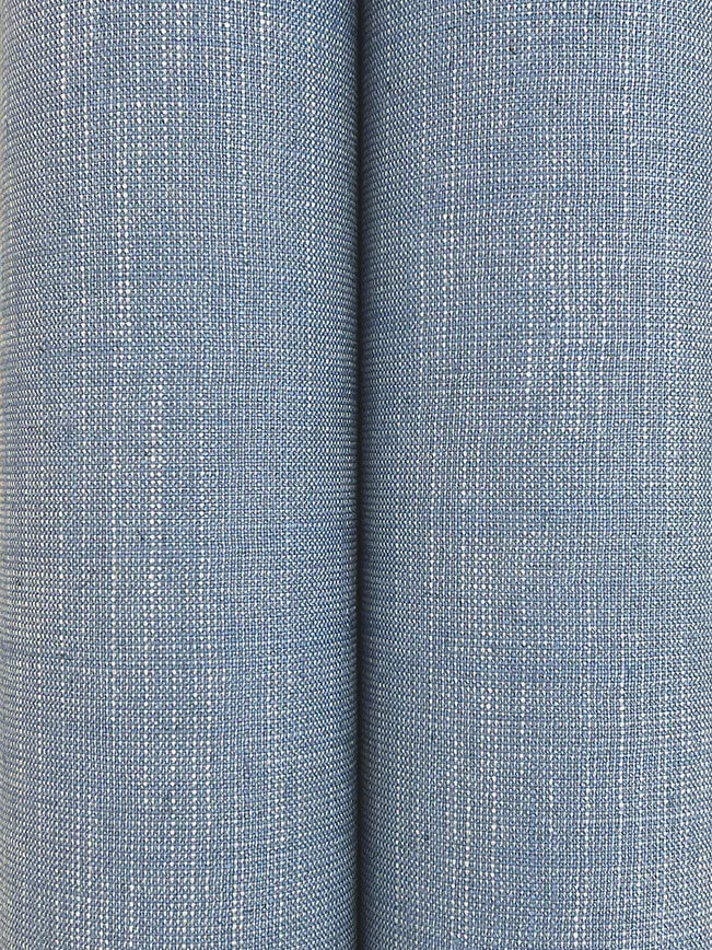 Ronald Redding Combed Linen wallpaper, color Cornflower Blue, SKU YGL7060