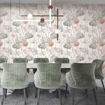 Ronald Redding Cotswolds Poppies wallpaper, color Pastel, SKU VR1538