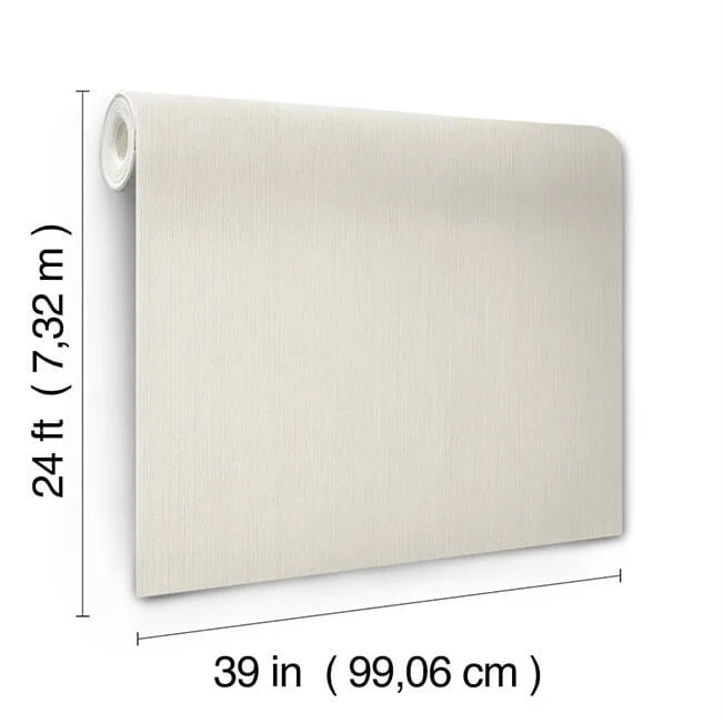 Ronald Redding Cotton Yarn - Soft White Wallpaper | Buy Online Ronald Redding Cotton Yarn wallpaper, color Soft White, SKU YGL7020