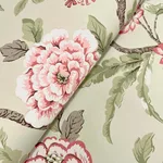 Ronald Redding Courtyard Botanical - Pink Wallpaper | Buy Online Ronald Redding Courtyard Botanical wallpaper, color Pink, SKU MX9653