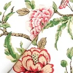 Ronald Redding Courtyard Botanical wallpaper, color Rose, SKU MX9651