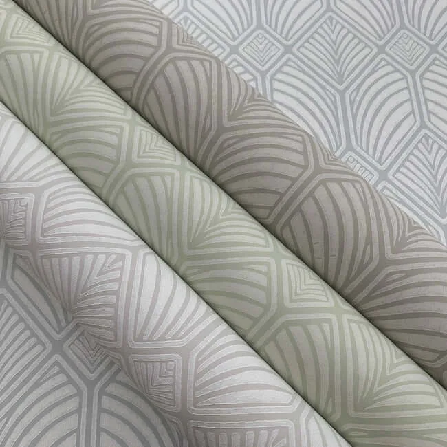 Ronald Redding Craftsman wallpaper, color Green, SKU AC9185