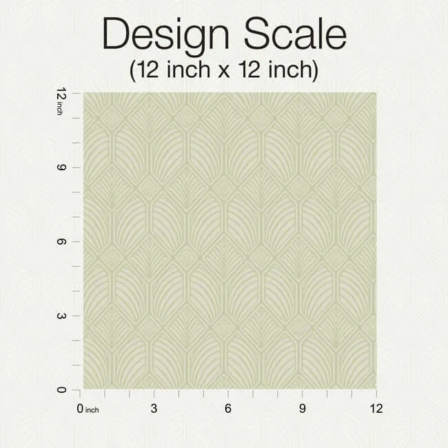 Ronald Redding Craftsman wallpaper, color Green, SKU AC9185