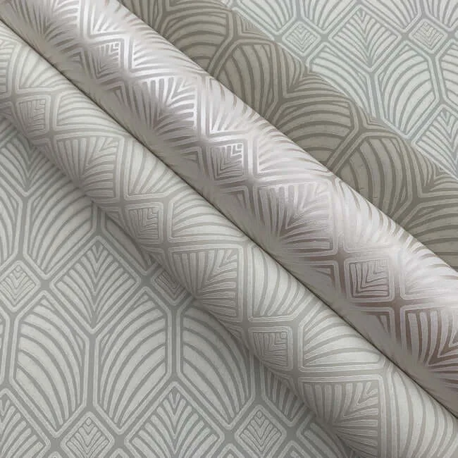 Ronald Redding Craftsman wallpaper, color Pearl, SKU AC9183