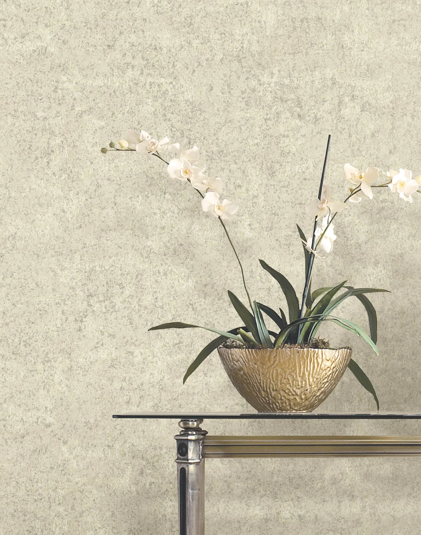 Ronald Redding Crystal Cloud wallpaper, color Beige, SKU VR1540