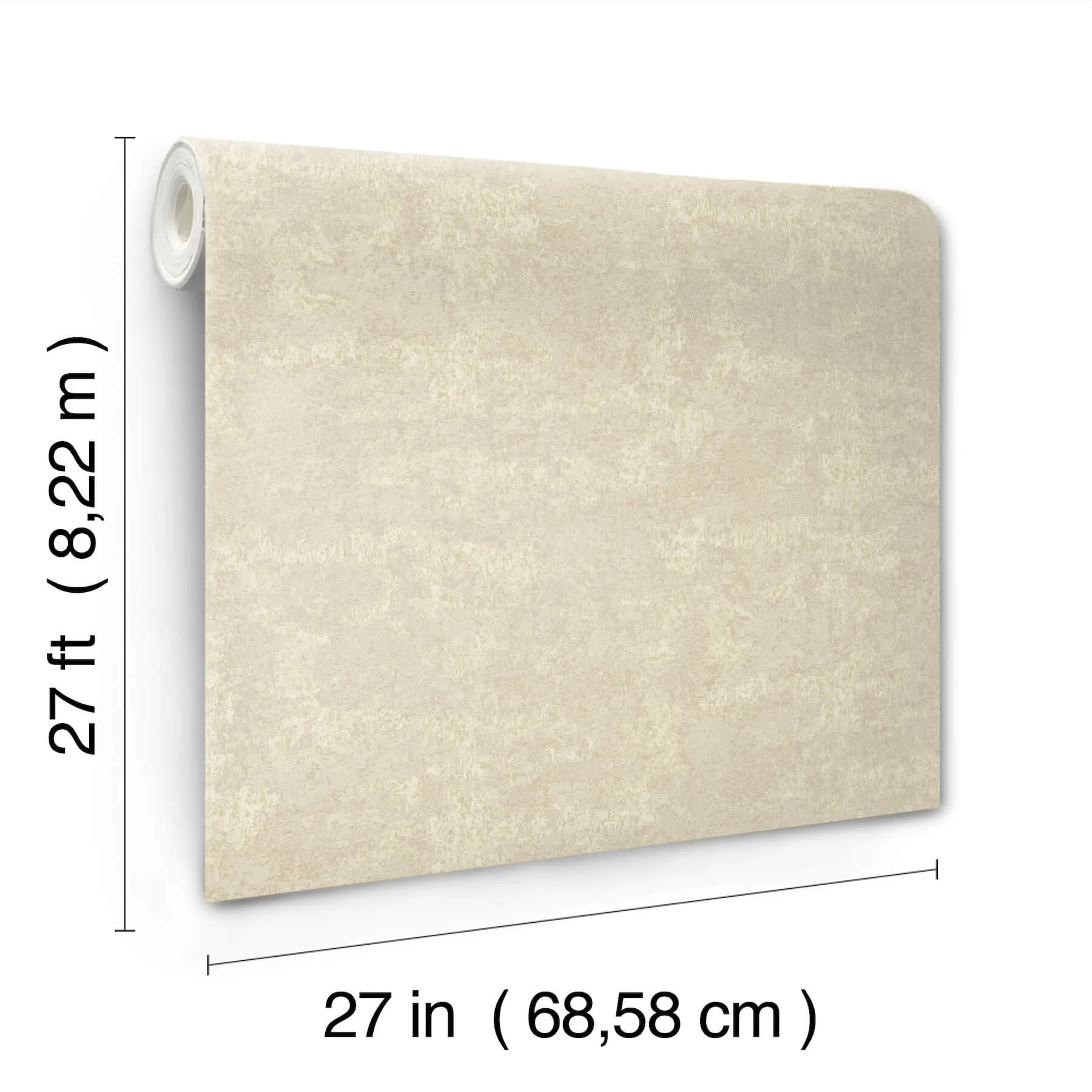 Ronald Redding Crystal Cloud wallpaper, color Beige, SKU VR1540
