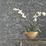 Ronald Redding Crystal Cloud wallpaper, color Charcoal, SKU VR1544