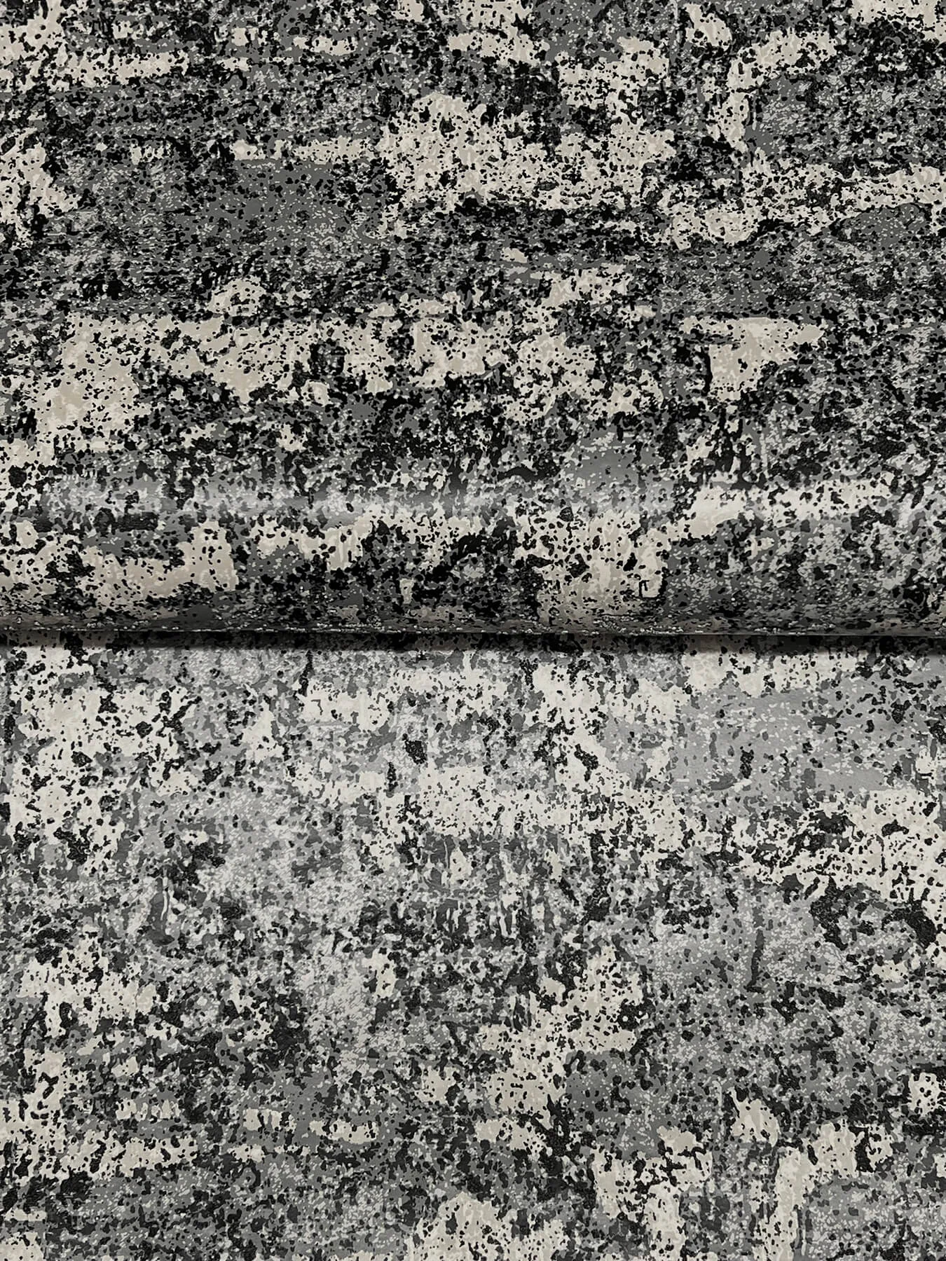 Ronald Redding Crystal Cloud wallpaper, color Charcoal, SKU VR1544