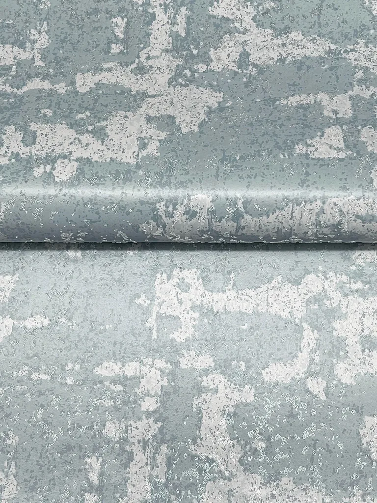 Ronald Redding Crystal Cloud wallpaper, color Denim, SKU VR1543