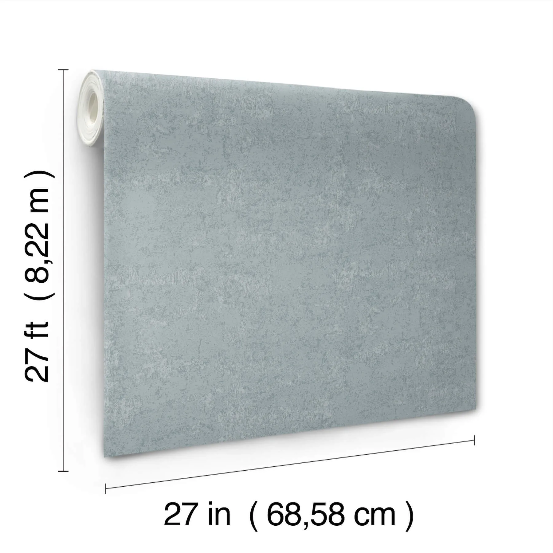 Ronald Redding Crystal Cloud wallpaper, color Denim, SKU VR1543