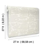 Ronald Redding Crystal Cloud - Dove Wallpaper | Buy Online Ronald Redding Crystal Cloud wallpaper, color Dove, SKU VR1541