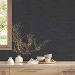 Ronald Redding Daystone wallpaper, color Black, SKU ZA8013