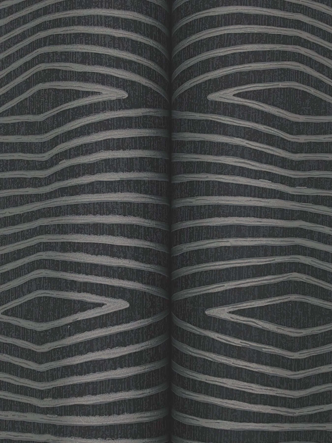 Ronald Redding Daystone wallpaper, color Black, SKU ZA8013