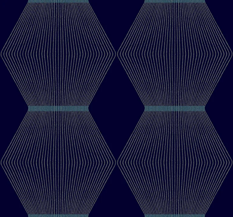 Ronald Redding Diamond Legacy wallpaper, color Navy, SKU MX9635