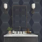 Ronald Redding Diamond Legacy - Navy Wallpaper | Buy Online Ronald Redding Diamond Legacy wallpaper, color Navy, SKU MX9635