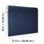 Ronald Redding Diplomacy Weave - Blue Wallpaper | Buy Online Ronald Redding Diplomacy Weave wallpaper, color Blue, SKU 5870