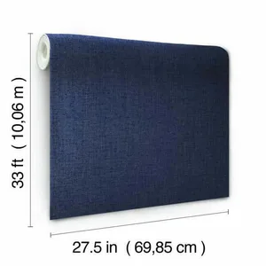 Ronald Redding Diplomacy Weave wallpaper, color Blue, SKU 5870
