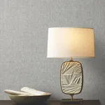 Ronald Redding Sheer Linen - Grey Wallpaper | Buy Online Ronald Redding Sheer Linen wallpaper, color Grey, SKU GRL86135