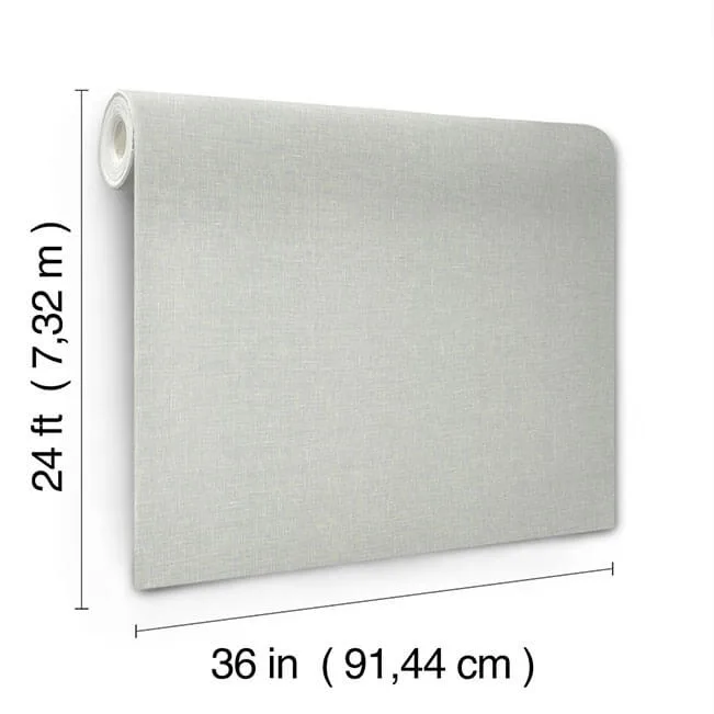 Ronald Redding Sheer Linen - Light Grey Wallpaper | Buy Online Ronald Redding Sheer Linen wallpaper, color Light Grey, SKU GRL86134