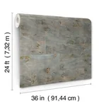 Ronald Redding Burlwood - Smoke Wallpaper | Buy Online Ronald Redding Burlwood wallpaper, color Smoke, SKU GV0267