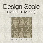 Ronald Redding Dynastic Lattice - Gold Wallpaper | Buy Online Ronald Redding Dynastic Lattice wallpaper, color Gold, SKU 5804