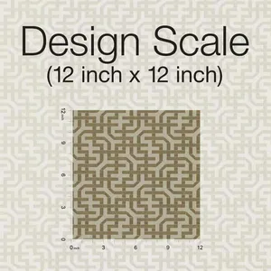 Ronald Redding Dynastic Lattice wallpaper, color Gold, SKU 5804