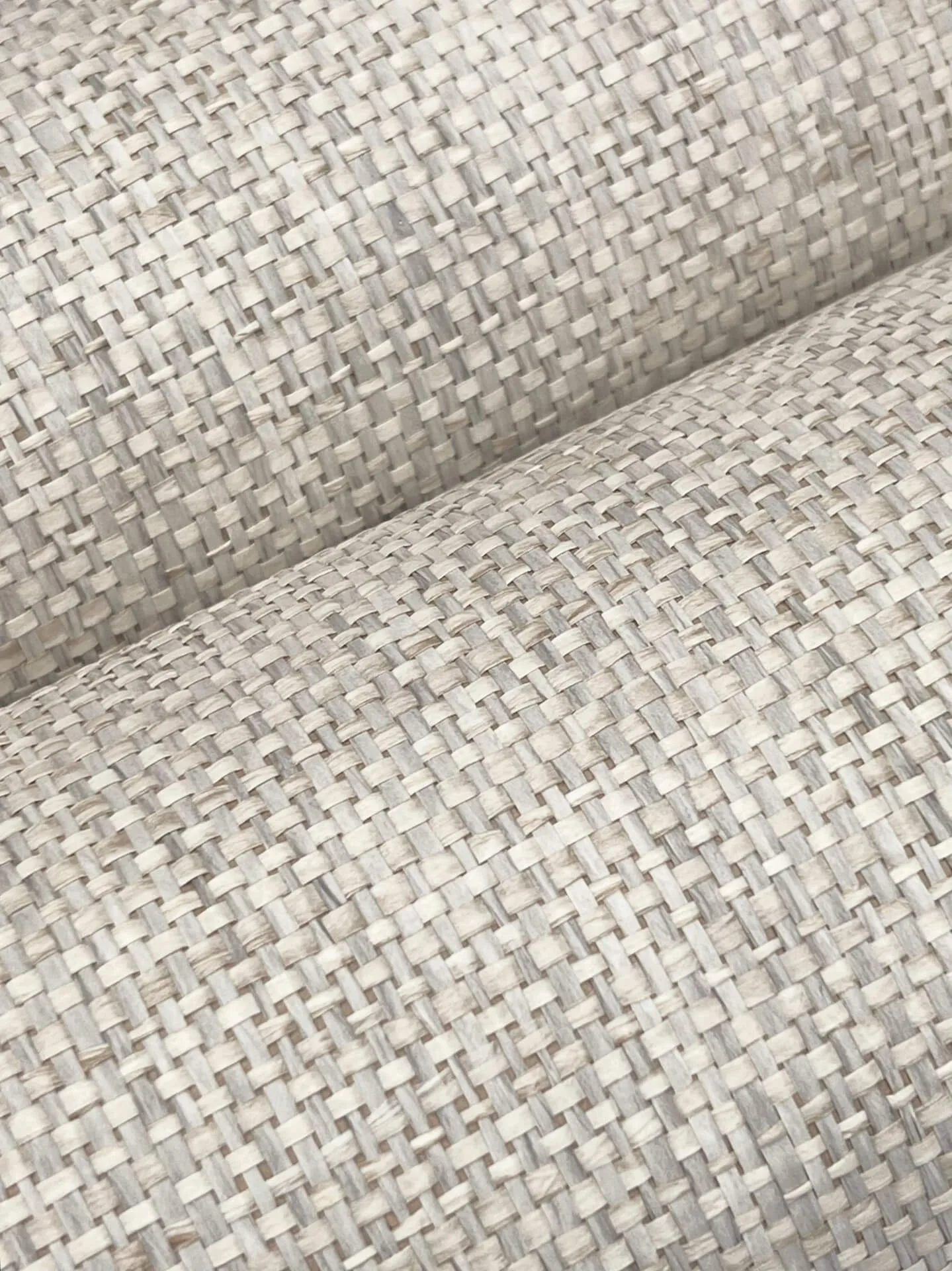 Ronald Redding Edo Paperweave - Fog Wallpaper | Buy Online Ronald Redding Edo Paperweave wallpaper, color Fog, SKU GV0184
