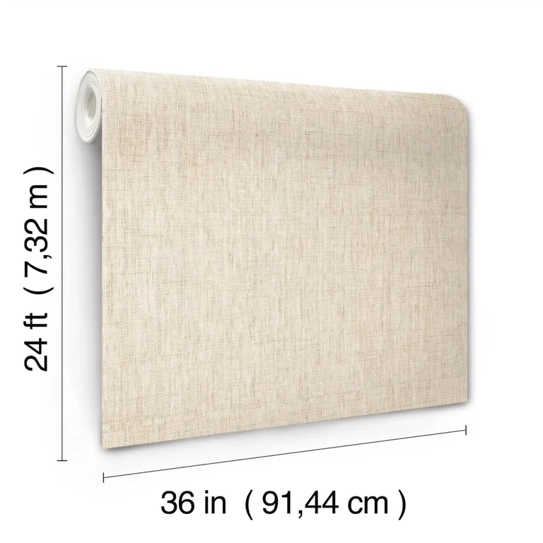 Ronald Redding Edo Paperweave wallpaper, color Natural, SKU GV0181